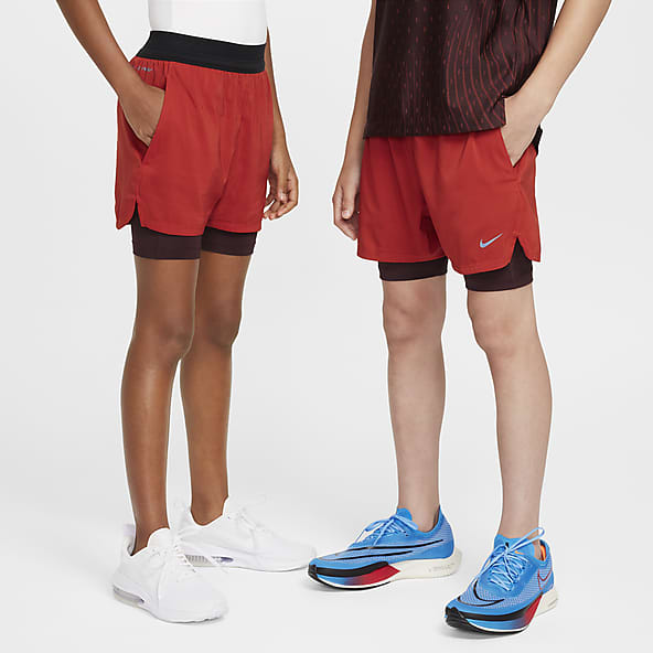 Boys Red Shorts. Nike CA